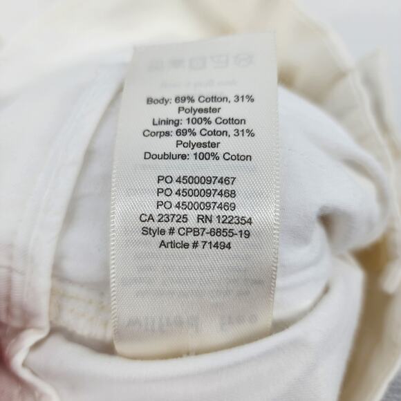 Wilfred Free Cotton Pockets Pleated High Rise Straight Compass Pants Size 0 - Picture 4 of 7